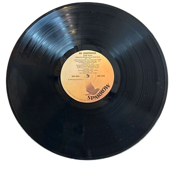 Keith Green No Compromise Sparrow Records 1976 Vintage Record Album - Picture 7 of 11